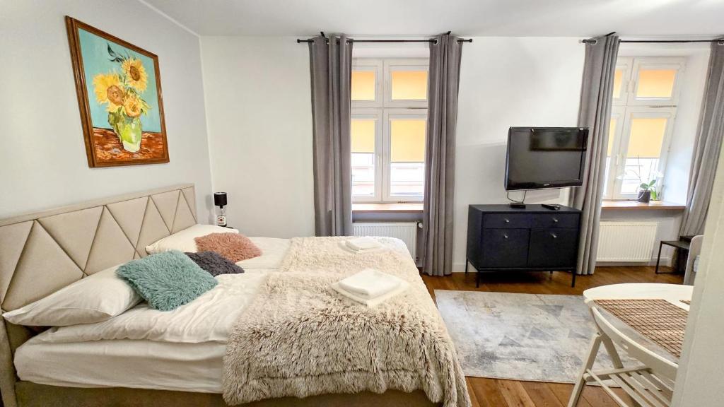 En eller flere senge i et værelse på Prosta No 3 by Rentoom