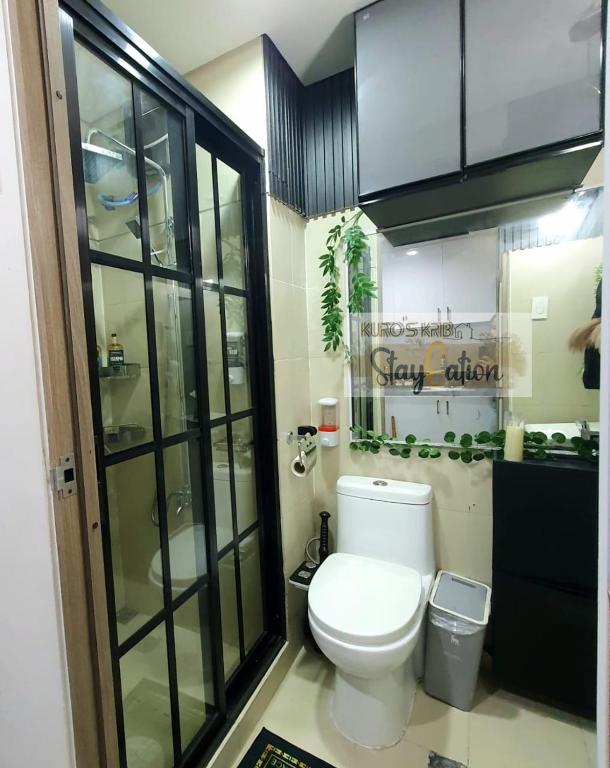 Koupelna v ubytování Condo in Pasay S Residences