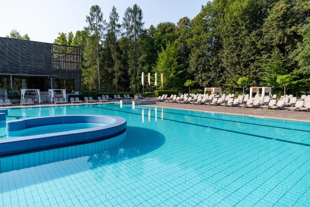 Bazén v ubytování Hotel Kristal - Terme Krka nebo v jeho okolí
