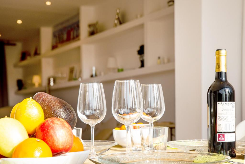 Nápoje v ubytovaní Apartamento Las Palmeras by Rent Costa Brava