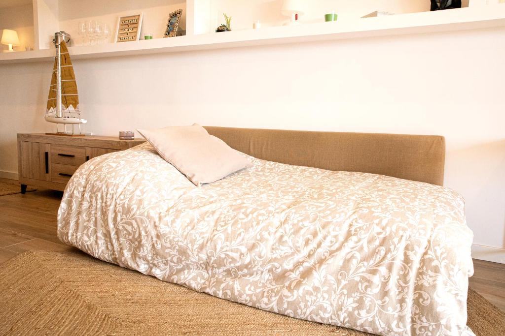 Posteľ alebo postele v izbe v ubytovaní Apartamento Las Palmeras by Rent Costa Brava