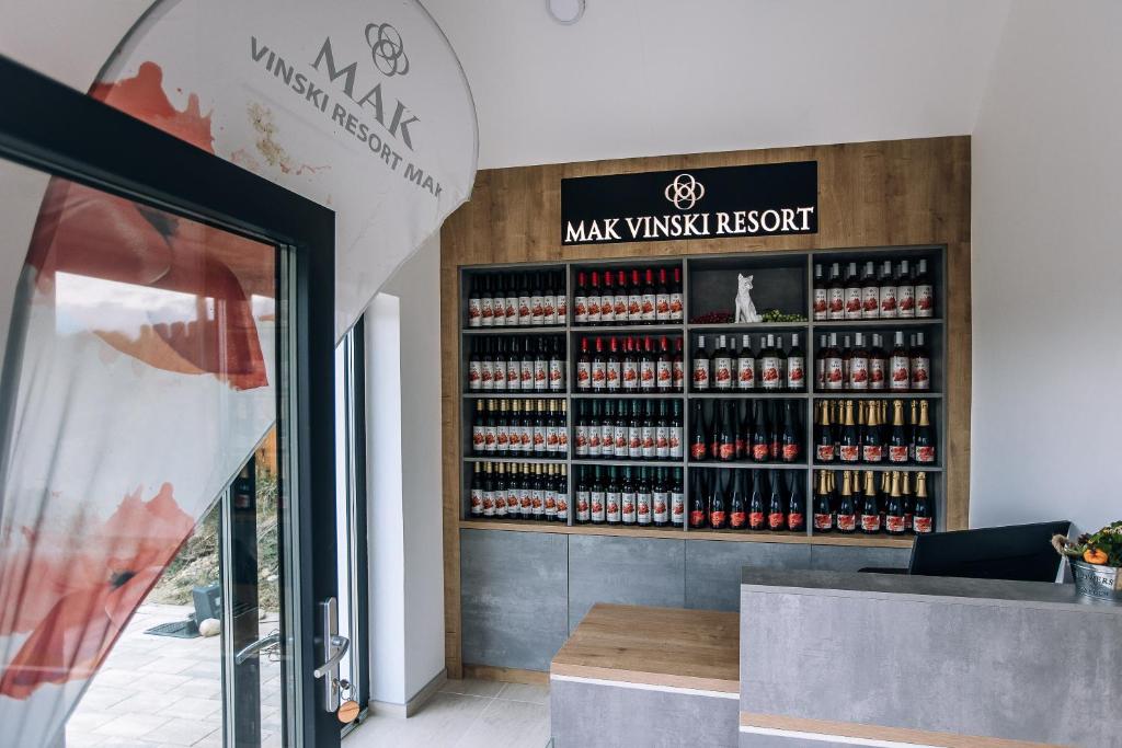 Certifikát, hodnocení, plakát nebo jiný dokument vystavený v ubytování Wine Resort Mak