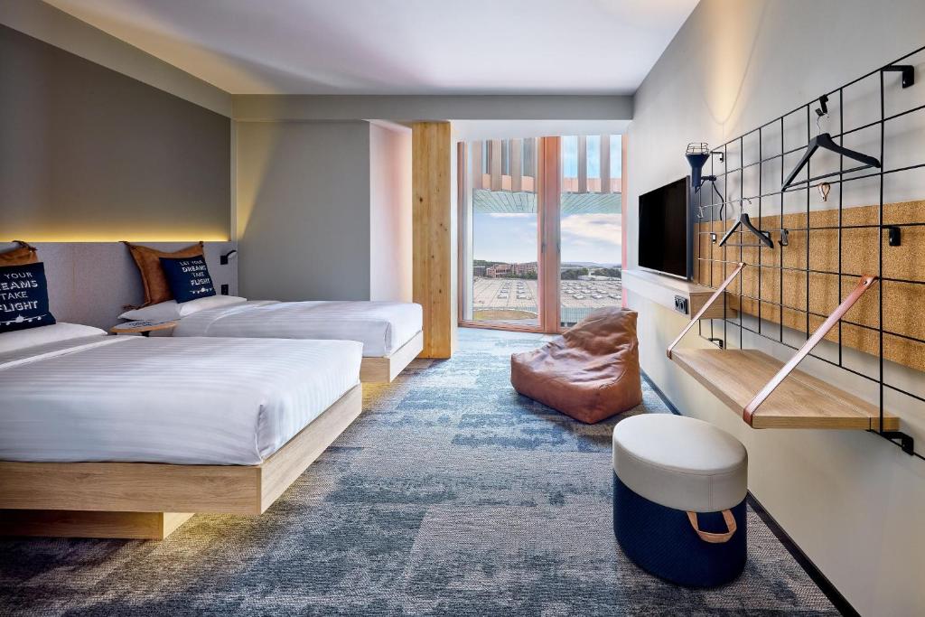 Moxy Luxembourg Airport - Resim 32