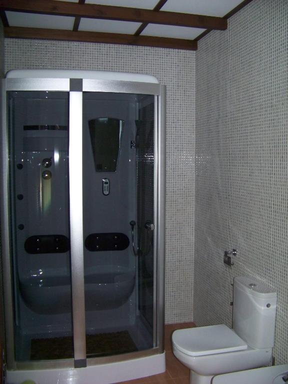 Koupelna v ubytování Hotel Rural Romero Torres