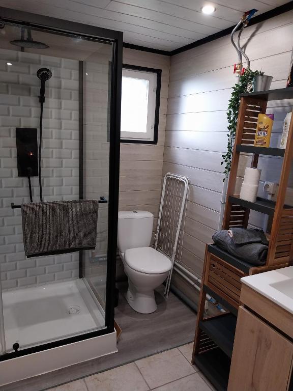 Koupelna v ubytování Gîte Traitsanes En Berry Centre Val de Loire