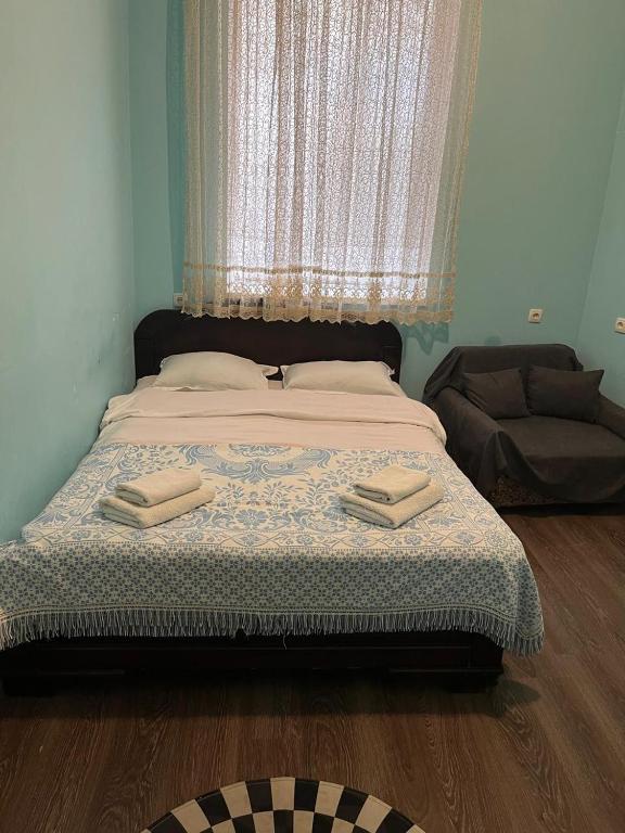 Postel nebo postele na pokoji v ubytování Viktoriahotel