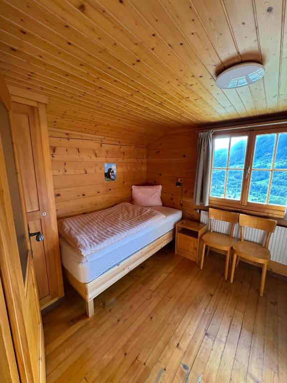 Postel nebo postele na pokoji v ubytování Chalet Berken