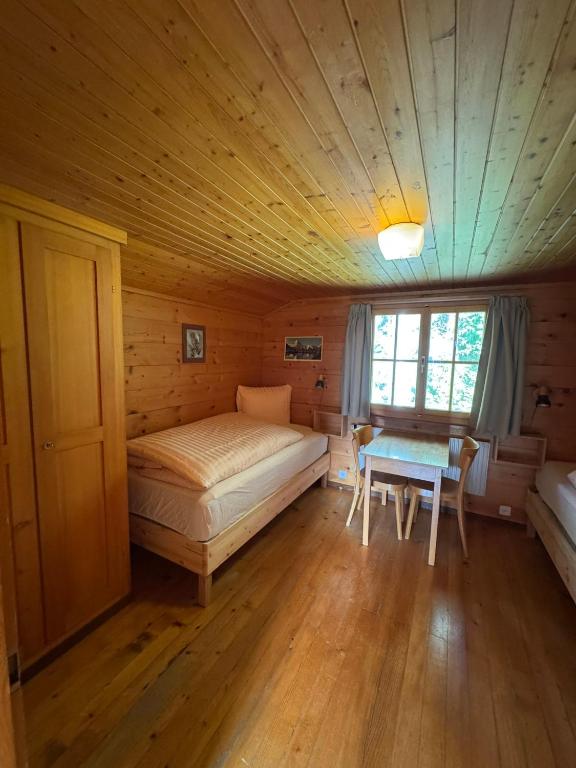 Postel nebo postele na pokoji v ubytování Chalet Berken