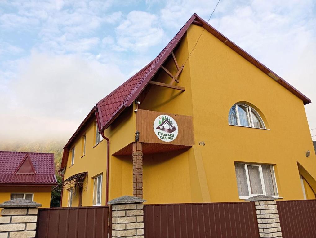 Budova, kde se bed and breakfast nachází