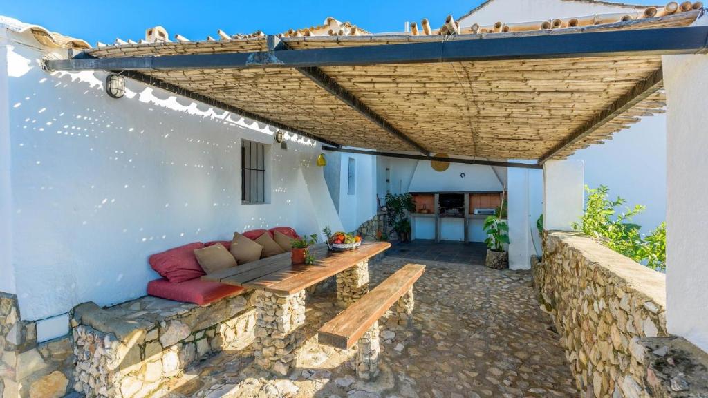 A seating area at Casa El Pajar del Gastor by Ruralidays
