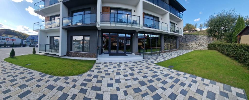 Budova, kde se hotel nachází
