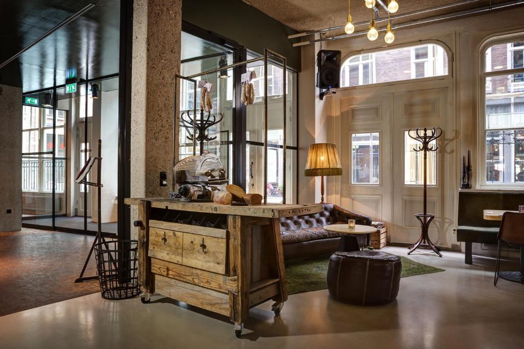 Posezení v ubytování Hotel V Nesplein