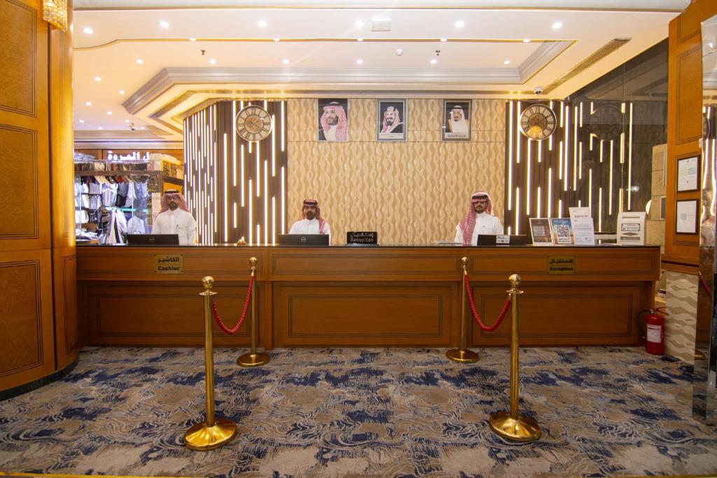 Vstupní hala nebo recepce v ubytování Maysan Al Maqam Hotel