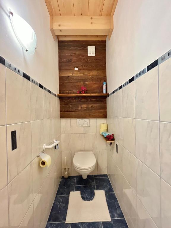 Koupelna v ubytování Ferienhaus Naintschbauer