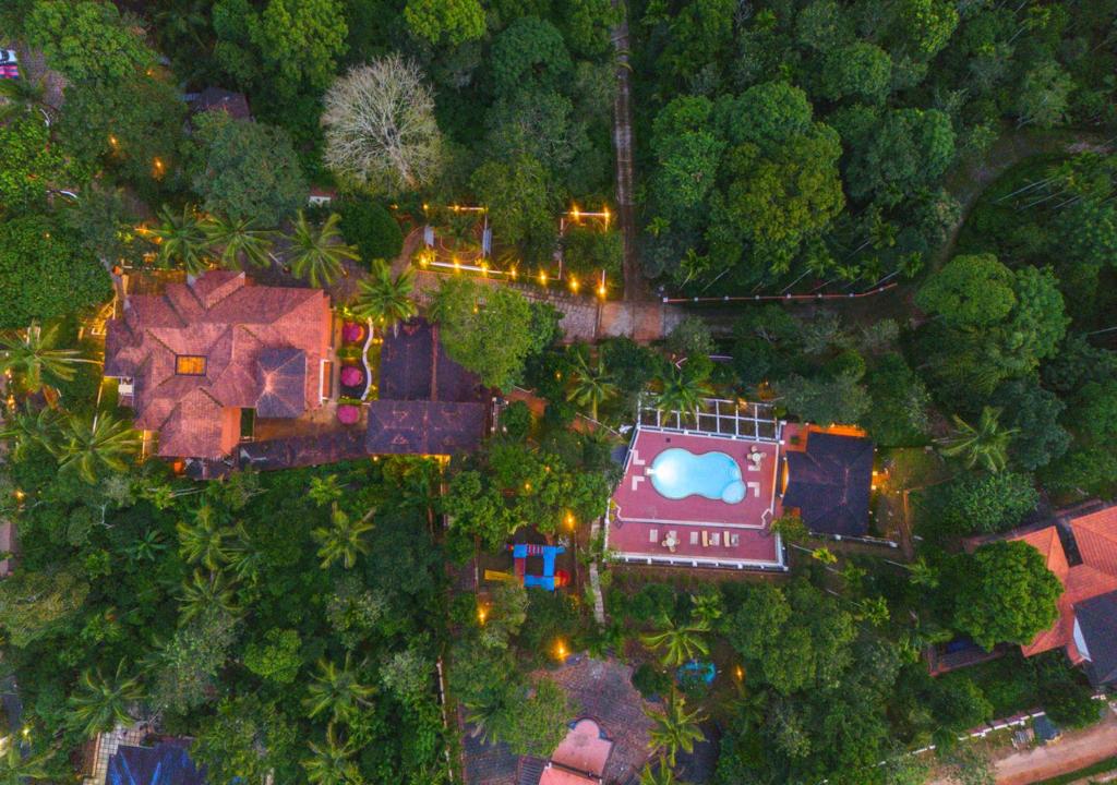 Letecký snímek ubytování Ushasree Wayanad Heritage Premium Pool Resort by VOYE HOMES