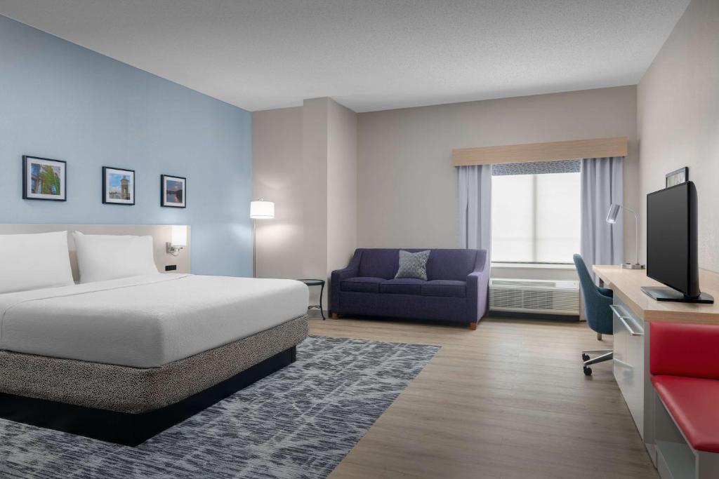 Hilton Garden Inn Wilkes-Barre - King Room Mobiliteit Toegang Met Rol In Douche