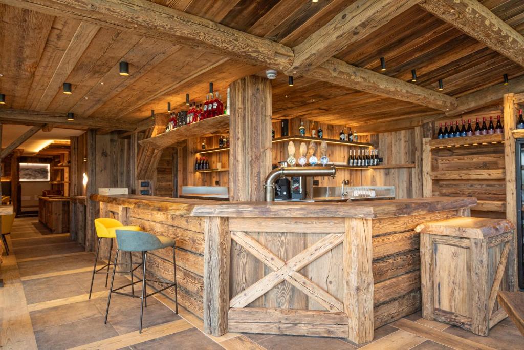 Lounge nebo bar v ubytování Avalanche - Alpine Boutique Hotel