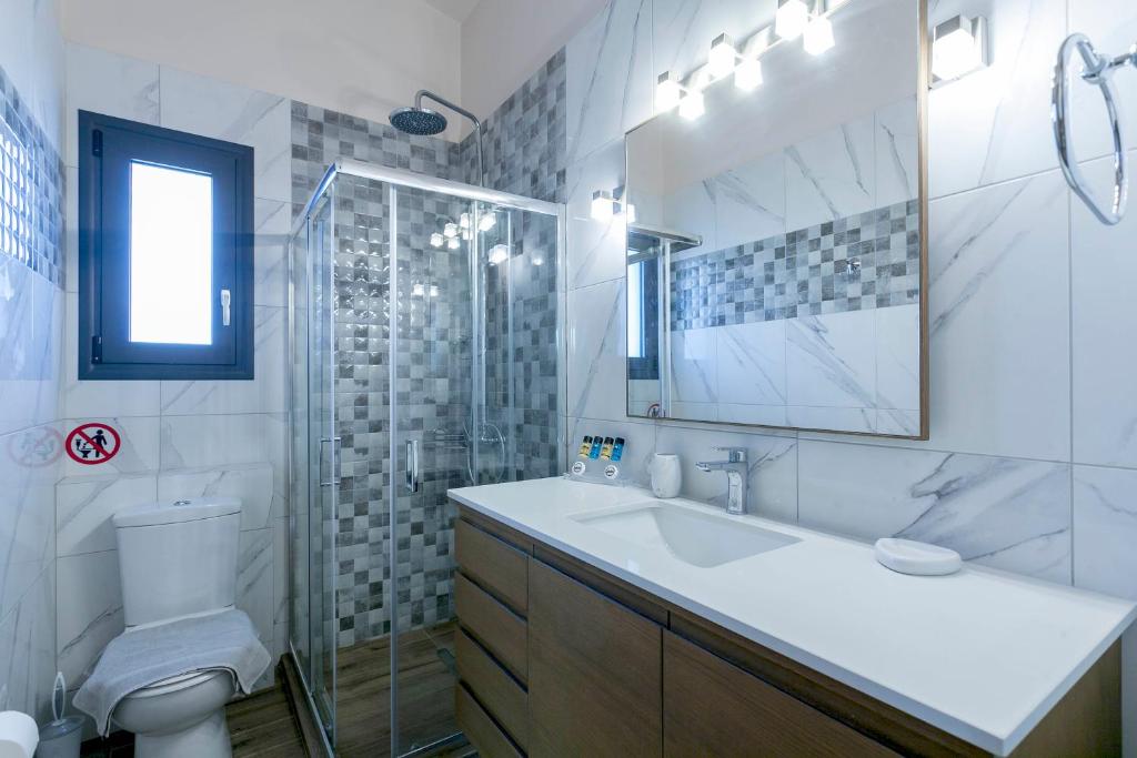 Kúpeľňa v ubytovaní Marinas Villas