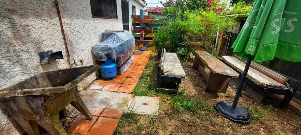 Zahrada ubytování Cabañas Virazon Aguas Dulces