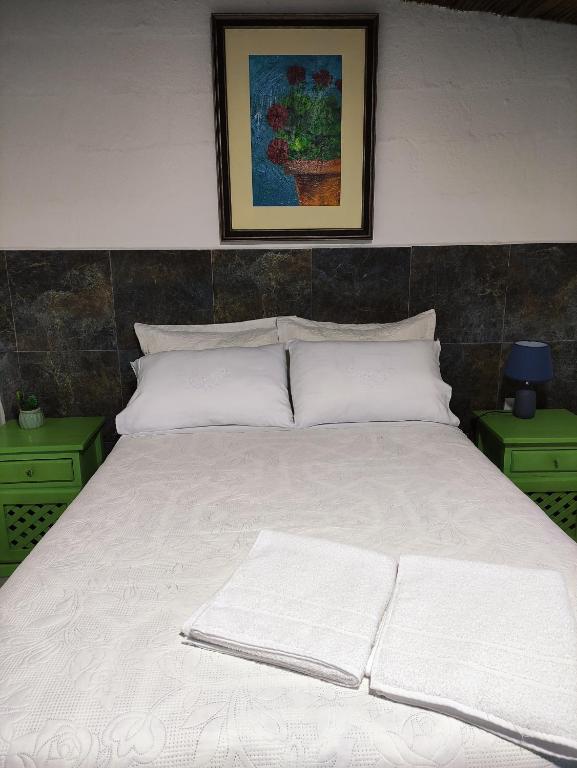Postel nebo postele na pokoji v ubytování Finca San Alejandro