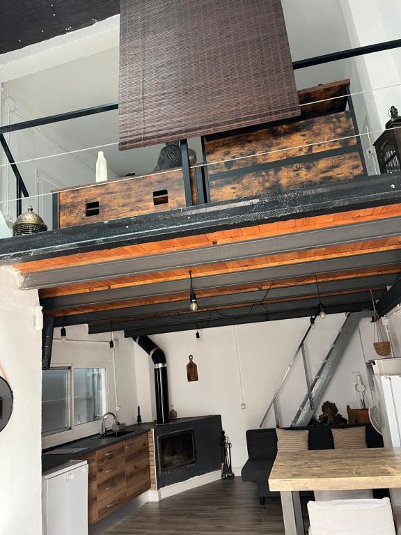 Η κουζίνα ή μικρή κουζίνα στο El Secreto Del Descanso del Ebro