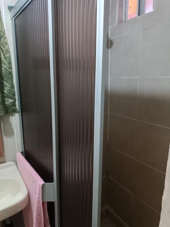 Koupelna v ubytování Hospedaje Barato Mi Casita de Colores