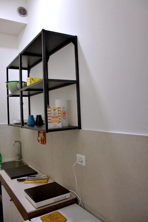 Kuchyň nebo kuchyňský kout v ubytování B&B IlTempio