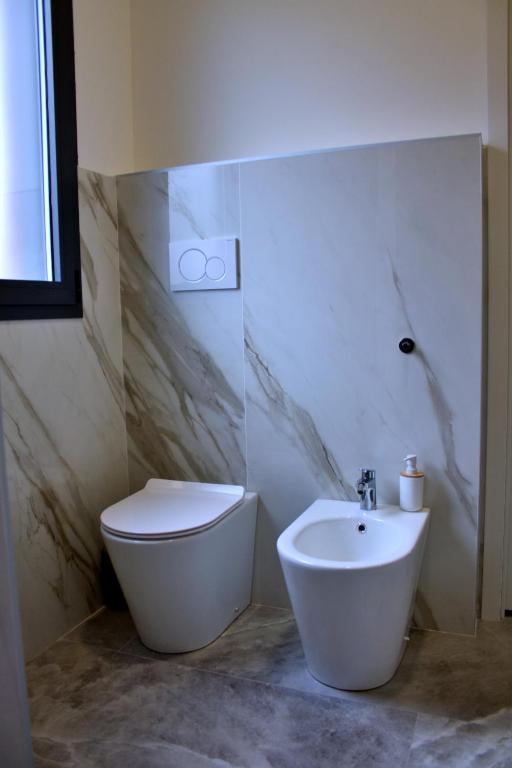 Koupelna v ubytování B&B IlTempio