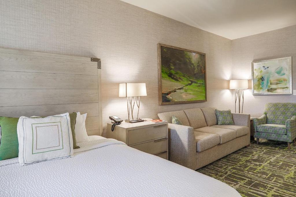 Posezení v ubytování SpringHill Suites Prescott