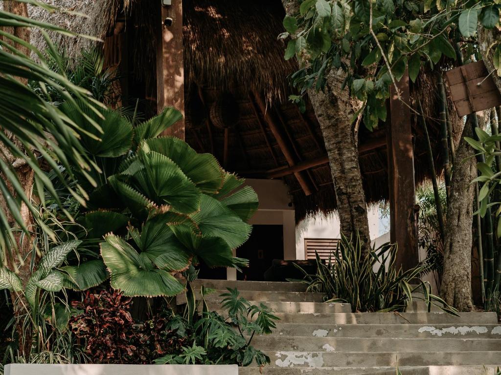 Zahrada ubytování Khaban Bacalar Hotel Boutique