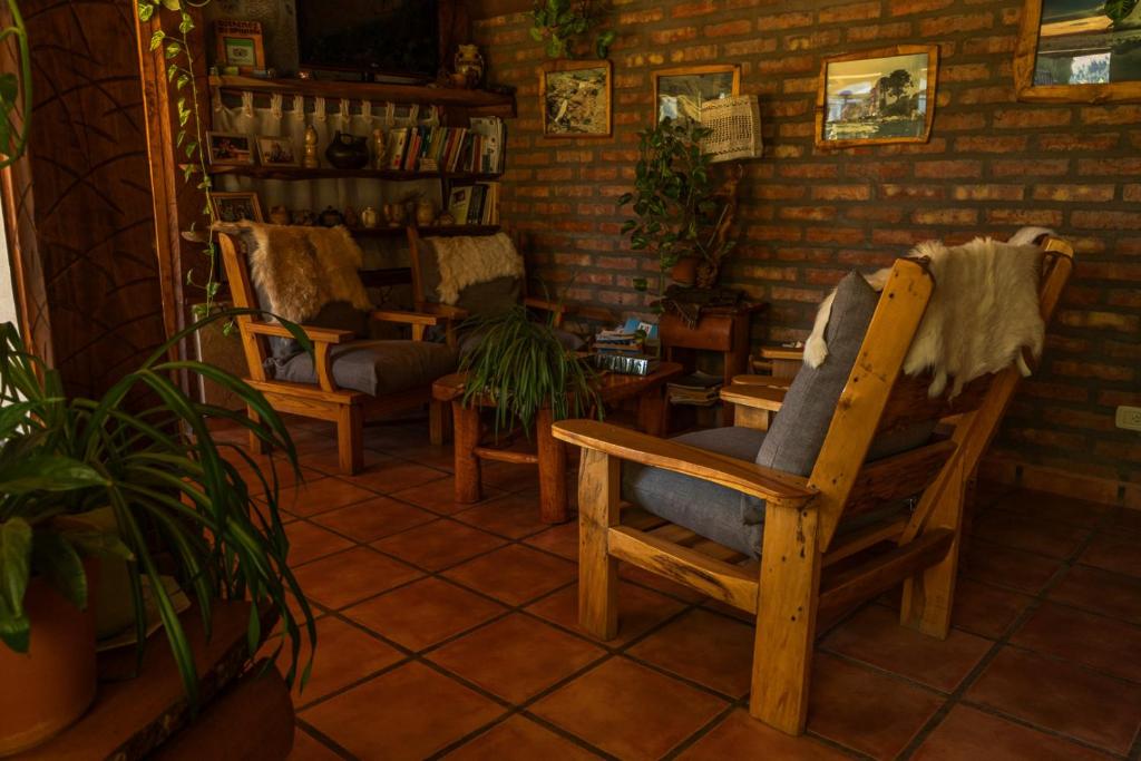 Posezení v ubytování El Hostal del Rio
