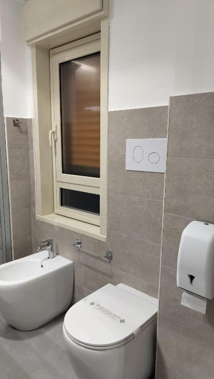 Koupelna v ubytování Bijou rooms