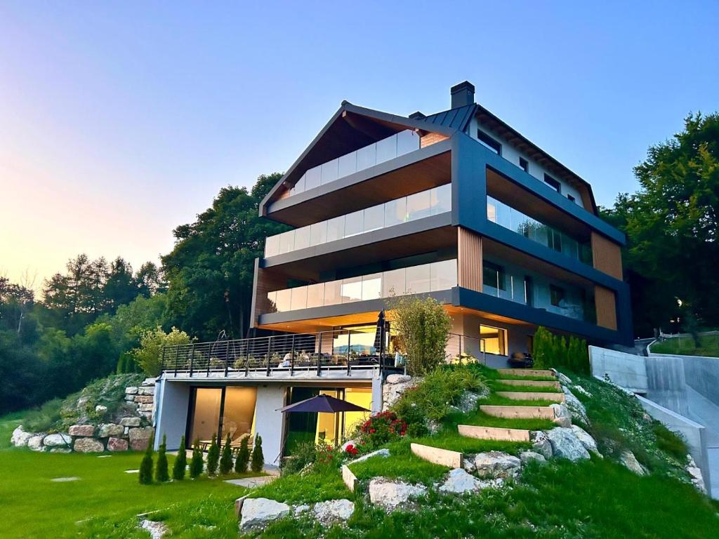 Budova, kde se apartmán nachází