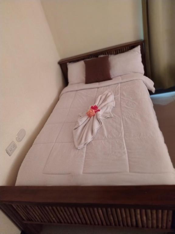 Postel nebo postele na pokoji v ubytování Arenal Ginger Home