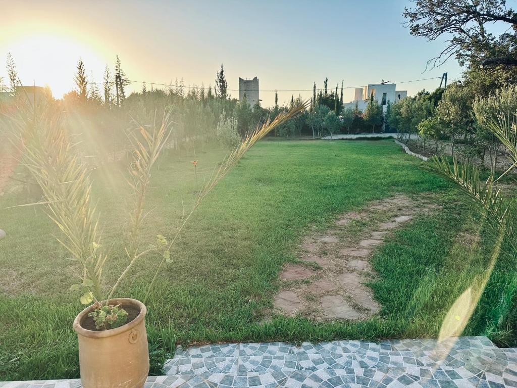 Zahrada ubytování Villa azure
