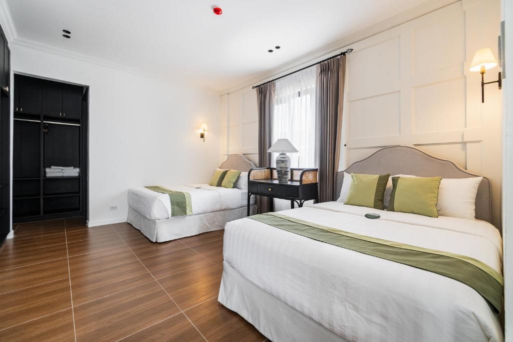 Postel nebo postele na pokoji v ubytování Bayandati Resort