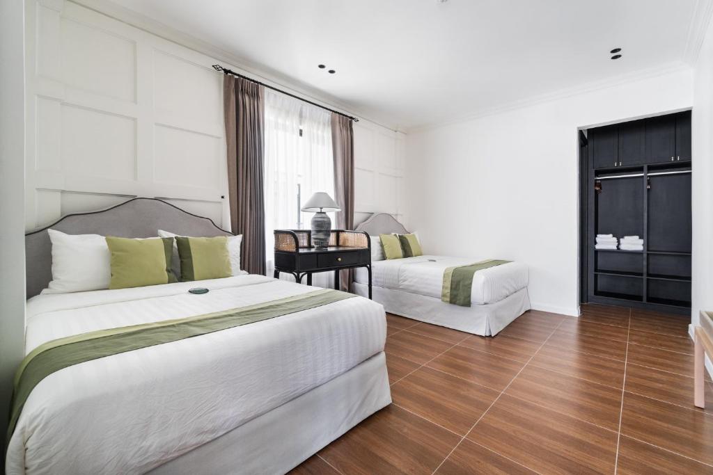 Postel nebo postele na pokoji v ubytování Bayandati Resort