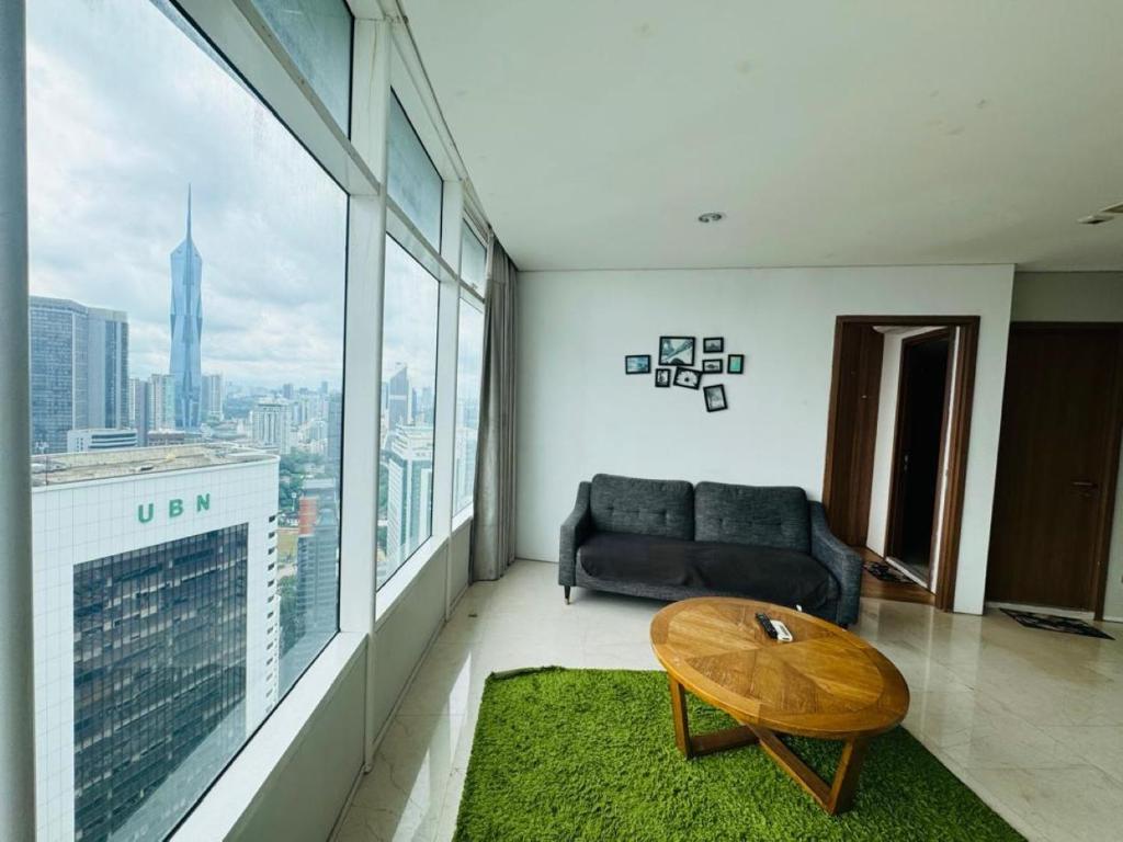 Posezení v ubytování Vortex Serviced Apartment KLCC By Elite Suites