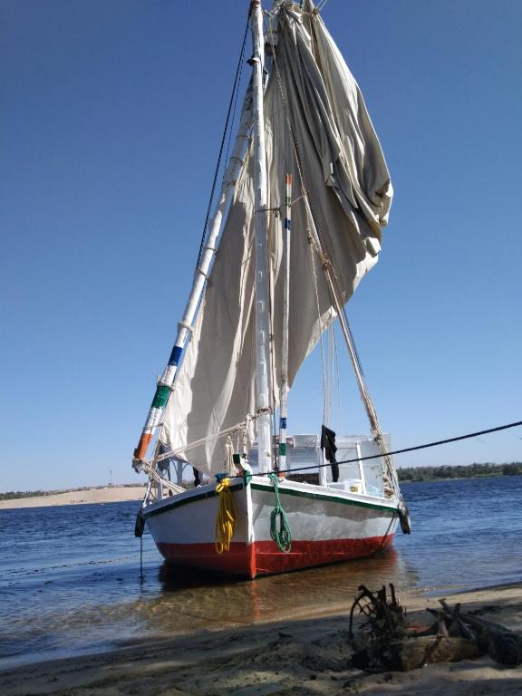 Příroda nedaleko ubytování na lodi