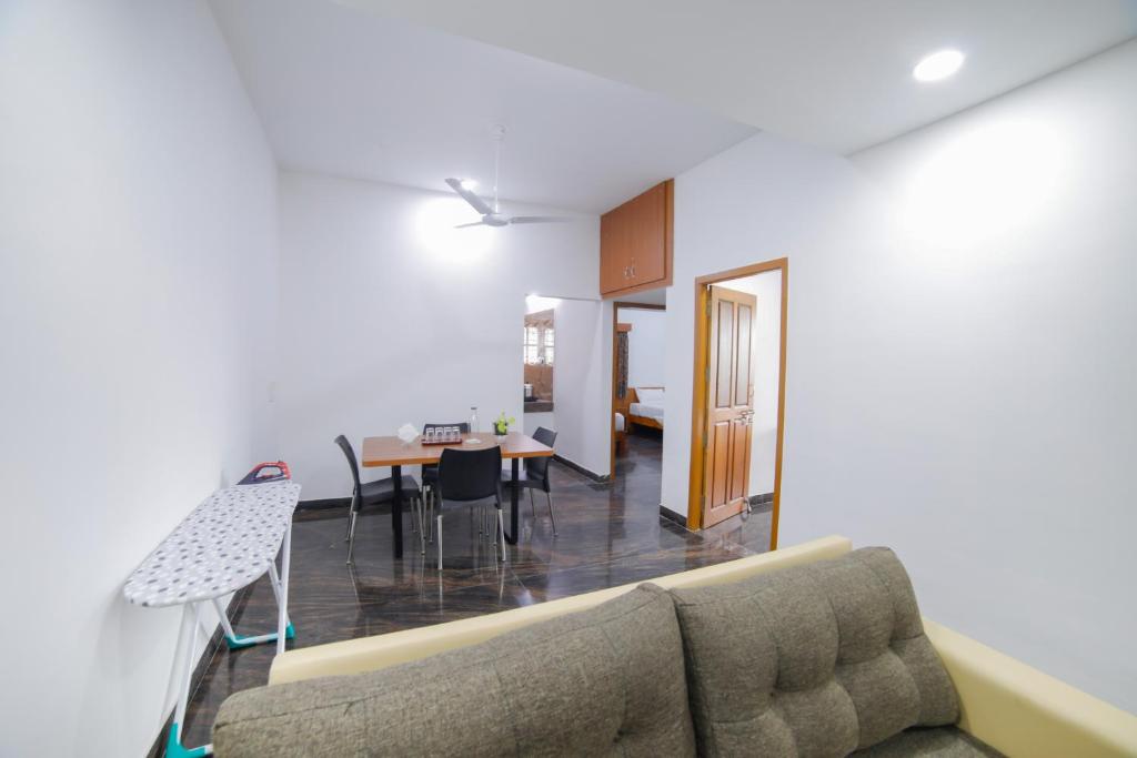 Posezení v ubytování Mymoon service apartment