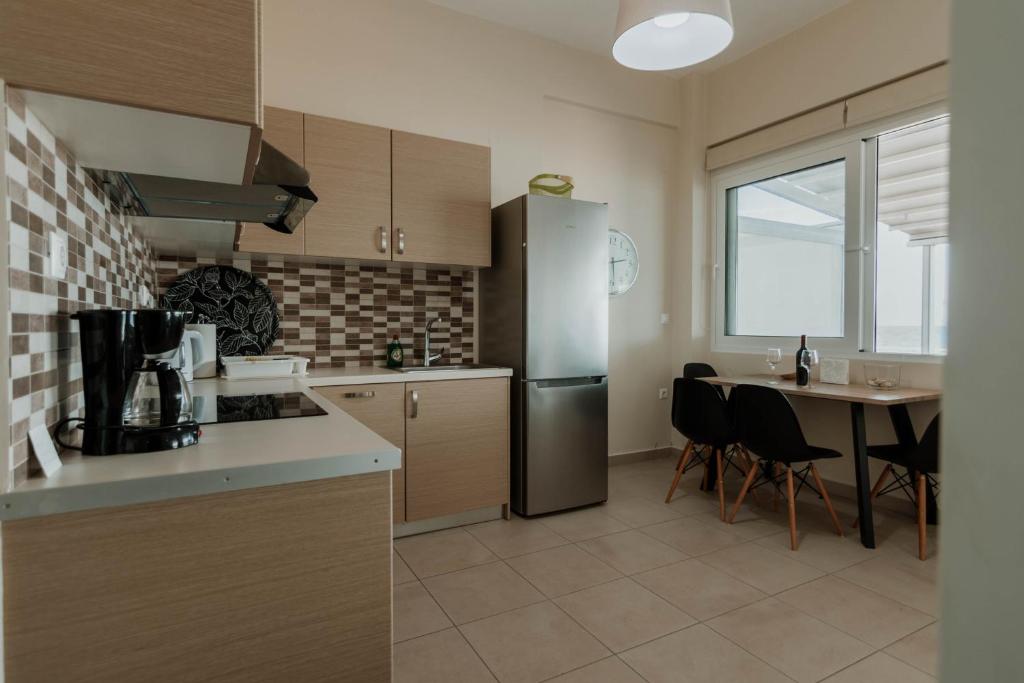 Kuchyň nebo kuchyňský kout v ubytování Sea Wave Resort 1
