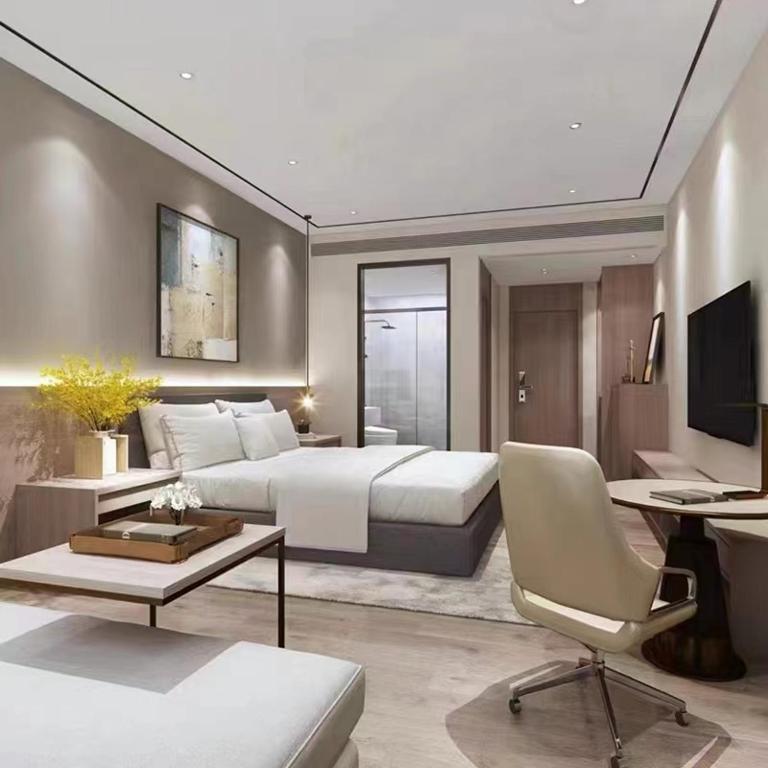 Orange International Hotel Guangzhou Zhujiang New Town US Consulate General Guangzhou Branch - Free Shuttle Bus to Canton Fair Complex During Canton Fair Period - Salle De Reine Classique