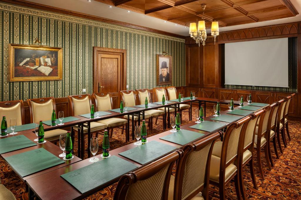 Konferenční prostory v ubytování Carlsbad Plaza Medical Spa & Wellness hotel