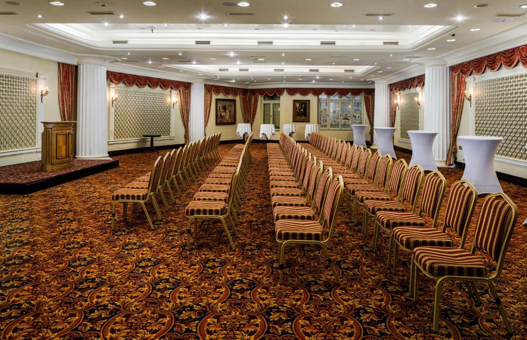 Konferenční prostory v ubytování Carlsbad Plaza Medical Spa & Wellness hotel
