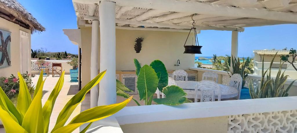 Balkón nebo terasa v ubytování Casa Maridadi
