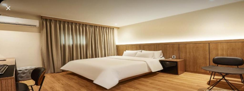 Postel nebo postele na pokoji v ubytování vane hotel