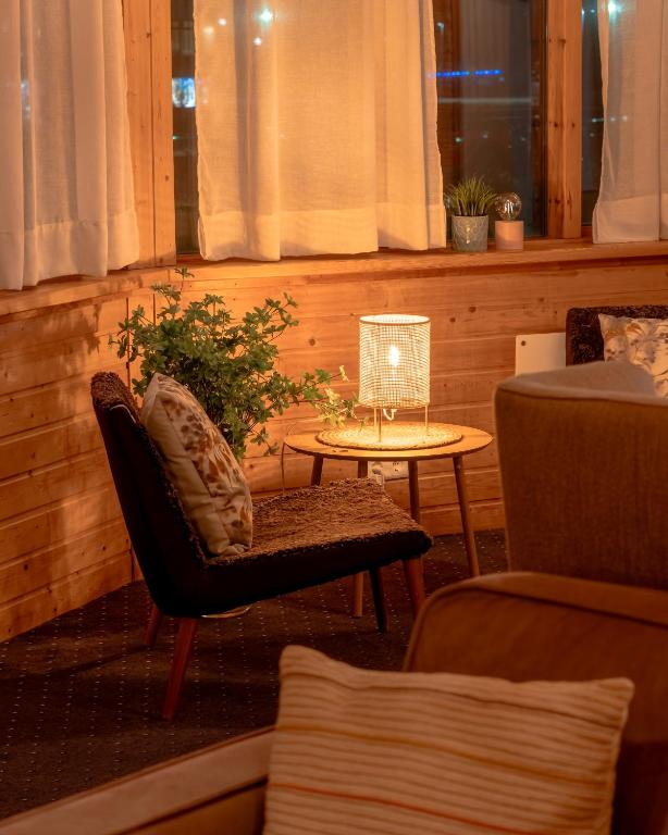 Istumisnurk majutusasutuses Hotel Vík í Mýrdal
