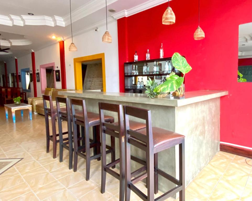 Nápoje v ubytování VPlus Hotel