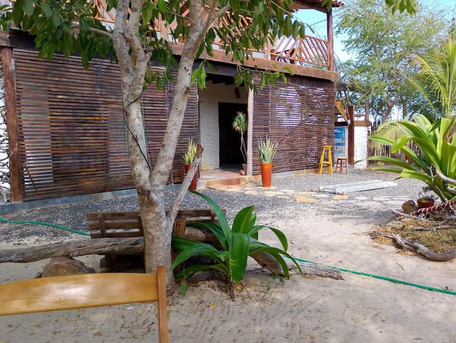 En have udenfor Barefoot KiteHouse