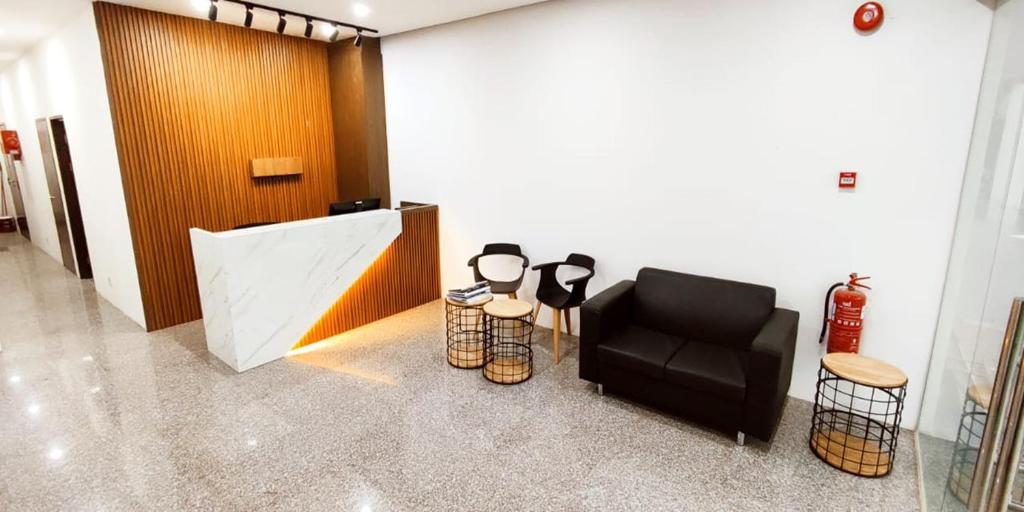 Posezení v ubytování ABA Hotel Kuching Sarawak